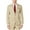 Beige - tan, variant on bar III Mens Notched Lapel Two Button Blazer Jacket, Beige, 40 Long