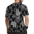 thumbnail image 3 of T Shirt For Men Cartoon Elephant Abstract Animal Design Hip Hop Gym T-Shirts Short Sleeve Fast Dry T, 3 of 7