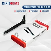 Dixie Ems Basic Student Medical Pocket Otoscope with Led Light for Home, Teaching, Hospital