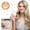 Golden Honey, variant on ® Crystal Women Refill Pack | 75 Hair Safe Glass Crystals for Everyday Glam | Crystal 7 mm | Gem Stamper Not Included