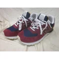 thumbnail image 1 of New Balance Men's 574 Sneaker Garnet/Navy Size 12, 1 of 6