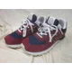 thumbnail image 1 of New Balance Men's 574 Sneaker Garnet/Navy Size 12, 1 of 6