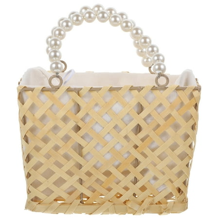 

Hand Woven Picnic Basket Handmade Vegetable Basket Woven Handmade Craft Woven Basket