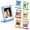 Colorful, variant on 12 Pack Picture Frames, Mini Fridge Frames 2x3in, Double-Sided Photo Frame for Refrigerator suit Instax Display Stand Table Top Decor & Gifts (Clear)