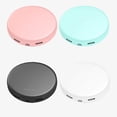 thumbnail image 3 of facefd 10000mAh Mini Round Power Bank Portable Charging Poverbank Mobile Phone External Battery Charger, 3 of 7
