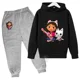 thumbnail image 4 of Sudadera con capucha de la casa de muñecas Gabbys para niños y niñas, conjunto de 2 piezas con capucha y pantalones Mirabel, bonito disfraz para niños, chándales para niños, 4 of 4