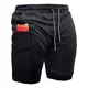 thumbnail image 1 of Gimnasio Short Con Licra Deportiva 2 En 1 Hombre Correr, 1 of 7