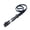 Black, variant on Two Direction Headwear Securing Tie With Grip Attachments for External Excursions Cover Support and Customes Hold