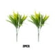 thumbnail image 3 of Advancent 2 plantas de flores artificiales de plástico para una belleza eterna, bajo mantenimiento en interiores y exteriores. Decoración amarillo, 3 of 6