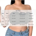 thumbnail image 3 of Wirefree Strapless Seamless Bandeau Bras for Women Plus Size Double Support Uplift Brassiere, 3 of 5
