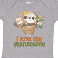 thumbnail image 4 of Inktastic Sloth I Love My Granddaddy Boys or Girls Baby Bodysuit, 4 of 5