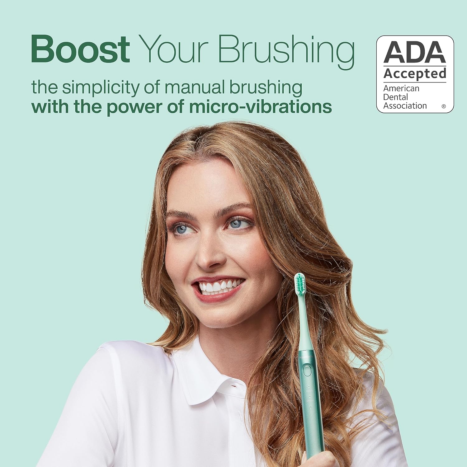 AquaSonic Icon Slim Electric Toothbrush photo 5