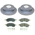 thumbnail image 2 of PowerStop Rear Geomet Coated Brake Rotor and Pad Kit Fits: FORD Select Models CRK8763, 2 of 5
