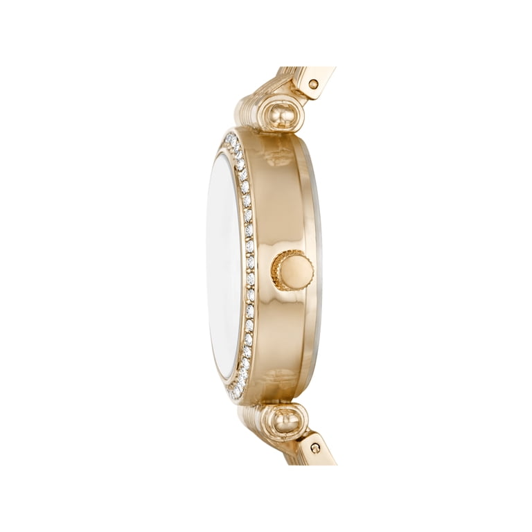 Time and Tru Elegant Gold Tone Analog Wristwatch and Crystal  display picture 3
