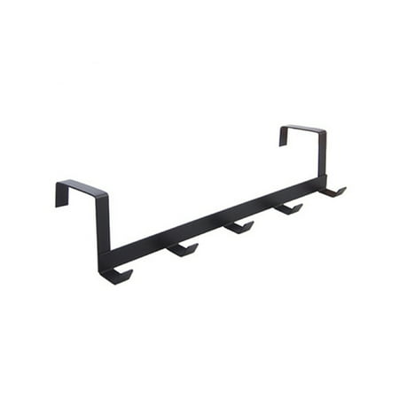 

Xyer Coat Hanger Versatile 5-hook Design Punch-free Over Door Hook for Kitchen