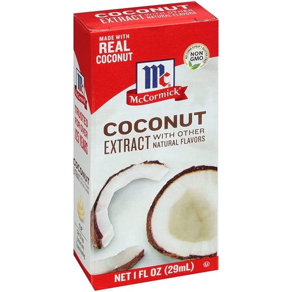 2 pack McCormick Coconut Extract With Other Natural Flavors, 1 fl oz