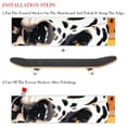 thumbnail image 2 of Spotted Dog Skateboard Grip Tape Stickers - Pack of Two, Emery Surface PVC Backing, 8.8x32.6in/22.4x83 cm - Skateboard Grip Tape Stickers Pack - Emery Surface PVC Back - 8.8x32.6in/22.4x83 cm, 2 of 5