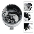 thumbnail image 2 of Multifunctional Beam Headlight Lamp Custom Chrome Fits For Racer Bobber Chopper, 2 of 12