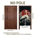 thumbnail image 6 of Japanese Noren Doorway Curtain, Oriental Asian Ukiyo-e Long Door Curtains,Crane Mount Fuji Red Sun Cherry Blossom Window Treatment 33.5"x59" Inch, 6 of 6