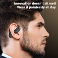 thumbnail image 7 of Wireless Earbuds, Wireless Single Ear Bluetooth Earphones Open Type Non In Ear Detachable Battery Replaceable Bluetooth Headphones Noise Cancelling, 7 of 7