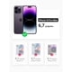 thumbnail image 3 of Funda para iPhone 14 Pro MAX UGREEN Transparente con Bolsa de Aire Magnética Ultra Delgado Anti-Caíd, 3 of 8