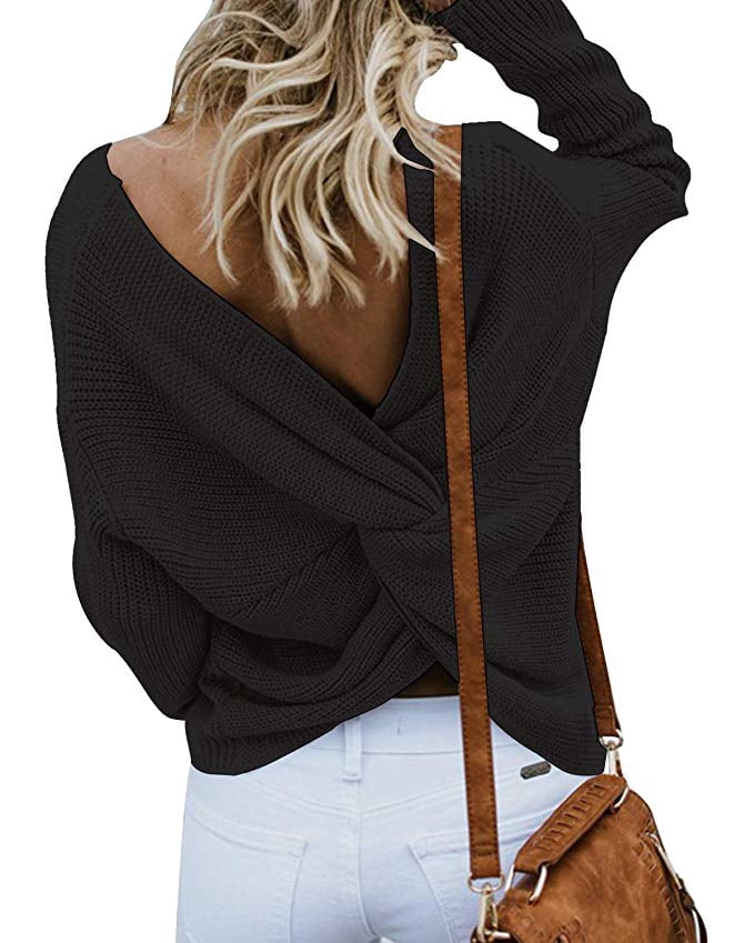 Loose Knitted Sweater Pullovers 
