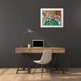 thumbnail image 3 of Bell, Bill 18x15 White Modern Wood Framed Museum Art Print Titled - The Hustler ( Pool Cats ), 3 of 4