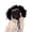 B, variant on Dog Wig, Funny Pet Costume for Small Dogs and Cats, Soft Bouncy High-Temp Fiber Explosion Wig, Hilarious Hairpiece for Halloween Party Photo Booth(5.5Inch,C)