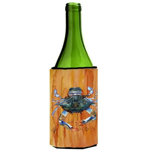 Female Blue Crab Spicy Hot Wine Bottle   Hugger