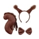 thumbnail image 2 of Accesorios para el cabello con diseño de animales para Halloween, pajarita para juegos de rol, recuerdos de fiesta Marrón sin guante, 2 of 9