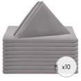 thumbnail image 4 of Your Chair Covers - Servilletas Cuadradas De Tela De Poliéster Premium De 20 Pulgadas. Servilletas De Mesa De Gran Tamaño Con Doble Plegado Y Dobladillo Para Restaurante, Bistró, Boda, Acción De Graci, 4 of 5