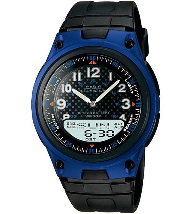 Cara setting jam casio illuminator aw 80 sale