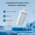 thumbnail image 5 of AQUA CREST CF06A Replacement for Brita® Filter, Brita® Water Pitchers and Dispensers, Classic OB03, Mavea® 107007, and More, NSF Certified Pitcher Water Filter, 3 Pack, 5 of 8