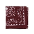 thumbnail image 2 of Time and Tru Women's Western Star Bandana, Rustic Plum, One Size Fits Most, 2 of 3