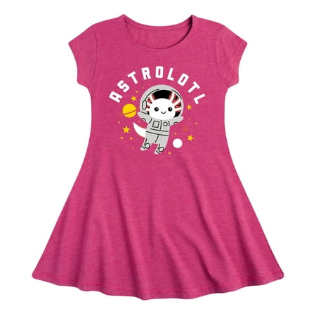 

Instant Message - Astrolotl - Toddler And Youth Girls Fit And Flare Dress