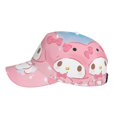 thumbnail image 2 of Lsque Sanrio Baseball Cap Trucker Low Profile Hat Golf Dad Hat Adjustable Original Classic Unconstructed Plain Cap Men Women, 2 of 9