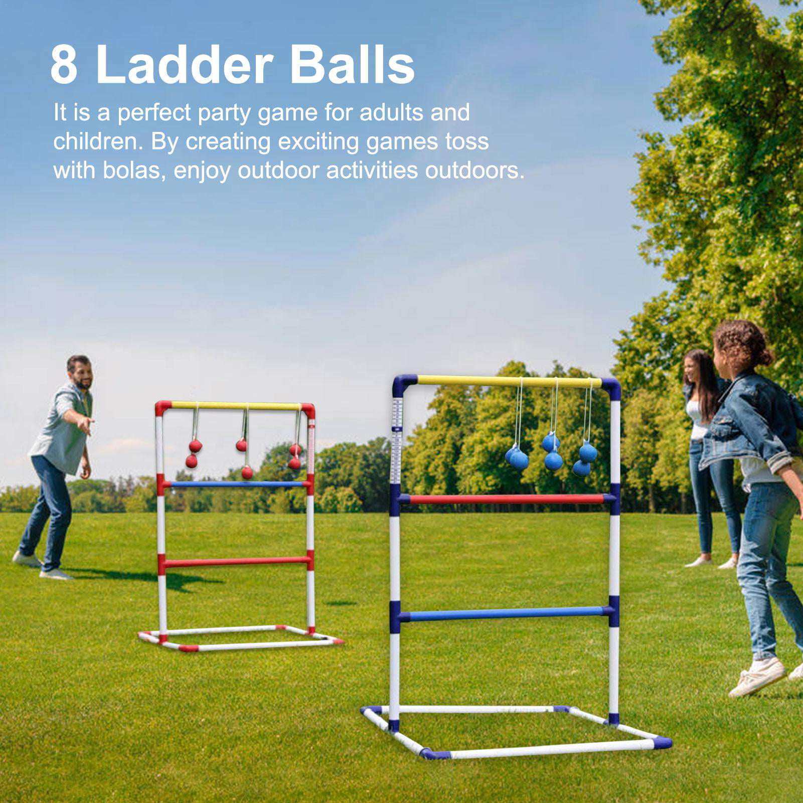 EastPoint Go Gater Gold Ladderball Game Set 3 Ft Steel 8 Years and up for sale online 