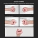 thumbnail image 2 of Anillo De Agarre De Mano Ejercitador De Mano Anillo De Entrenamiento De Potencia Muscular Pinza Exprimidora De Silicona Para Mujeres Y Hombres qarigey OD014810-04, 2 of 6