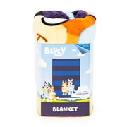 Bluey In The Dream Kids Blanket, 62 x 90, Microfiber, Blue, BBC Studios