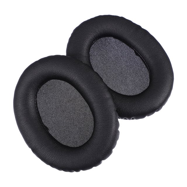 Estuche para auriculares con almohadillas de esponja y almohadillas de piel de proteína, 2 unidades
