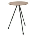 thumbnail image 2 of Foldable Camping Round Table, Liftable Easy To Operate Aluminum Alloy Wear Resistant Portable Picnic Camping Table  For Self Driving For Home Wood Grain Color, 2 of 8