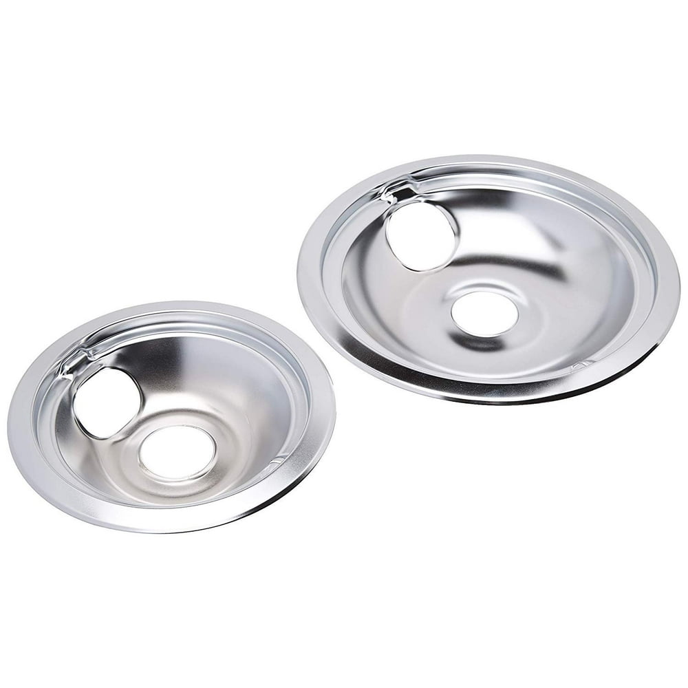 Range Kleen 139402Xcd5 Style B Chrome Drip Pans, 2Pack