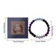 thumbnail image 3 of Fiudx Ofertas de la semana Cadena de piedra de cristal amatista para parejas de hombres y mujeres con personalidad moda energética turquesa, 3 of 7