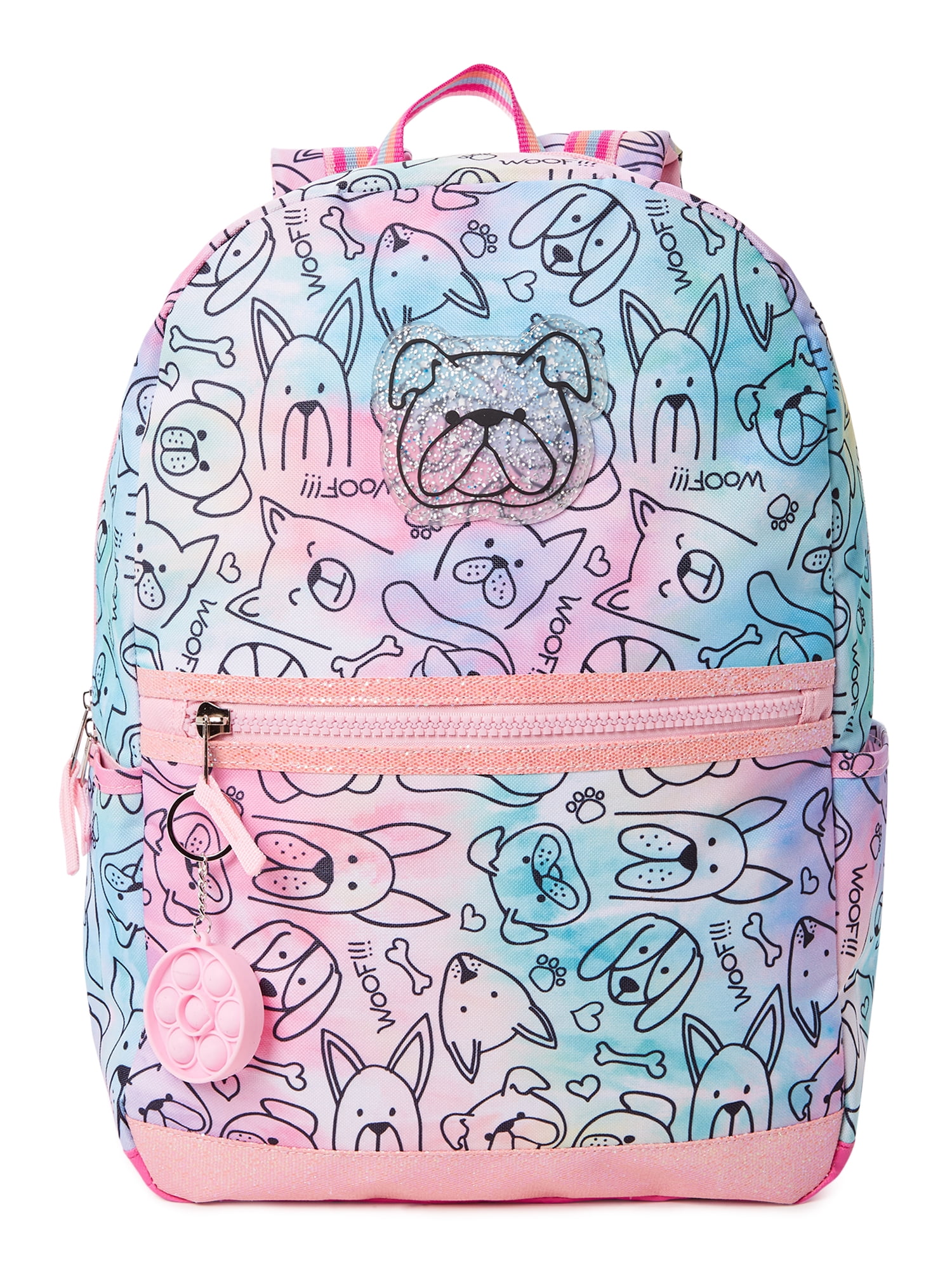 NWT Wonder Nation Kitty Pink Backpack w/Adjustable Shoulder Straps Girls 