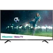 Angle View: Hisense 32H4E1 32" 720P LED HDTV Roku Smart TV - Refurbished