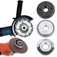 thumbnail image 2 of Hioecau Angle Grinder Flange Locking Nut 5/8-11 Threaded Quick Change Tool Self-Locking Secure Fit Pressure Plate, 2 of 8