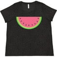thumbnail image 3 of Inktastic Watermelon Slice Women's Plus Size T-Shirt, 3 of 5