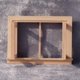 thumbnail image 5 of 1:12 marcos de ventana de miniatura con dos paneles para casa de de la DIY ornamentos juguete de simulación Yotijar Ventana de casa de muñecas, 5 of 6