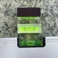 thumbnail image 4 of Pack of 5 mini square levels 15 15 40 mm, small level with precision bubble level, 4 of 4