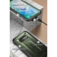thumbnail image 4 of SUPCASE Unicorn Beetle Pro Series Designed for Samsung Galaxy S10e Case (2019 Release) Full-Body Dual Layer Rugged With Holster & Kickstand With Built-in Screen Protector (Green), 4 of 6
